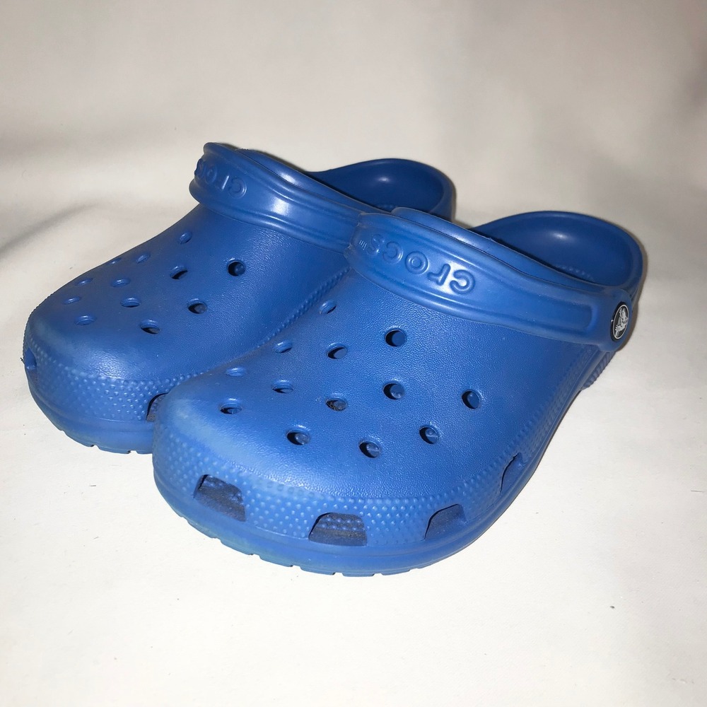 Crocs Classic Clog Blue Mens 4 Womens 6 Slip On Water Shoes‎ 10001
